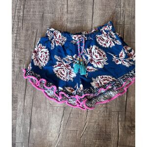 Matilda Jane Simply Summer Brilliant Daydreams Shorts Girls 8 Tassel Trim